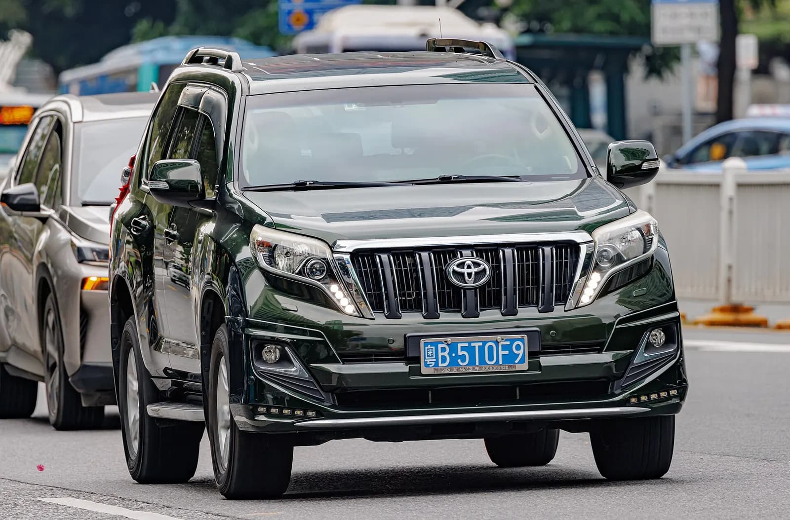 Toyota Land Cruiser Prado, 2018, yaşıl
